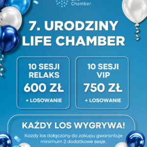 Karnet 10 sesji relaks + gratis